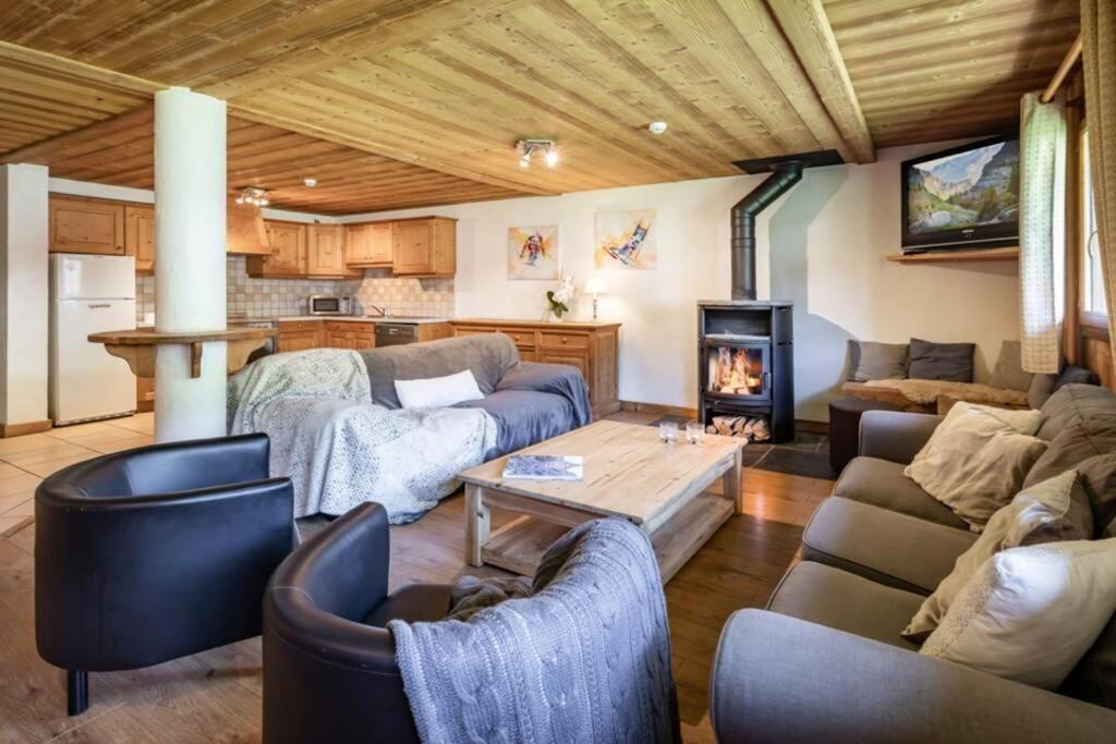 Appartement Ruttenets - Hyper centre Morzine Extérieur photo